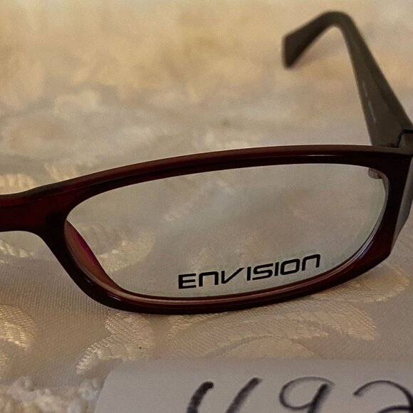 #4928 Envision purple eyeglass frame NOS 262 C68 54 16 140 CSW 4 OZ  PK 9X7X2  L - Picture 11 of 11